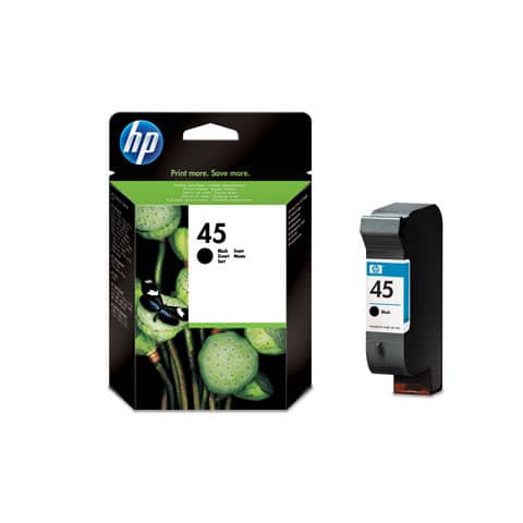 Cartuccia inkjet alta capacità 45 HP nero 51645AE