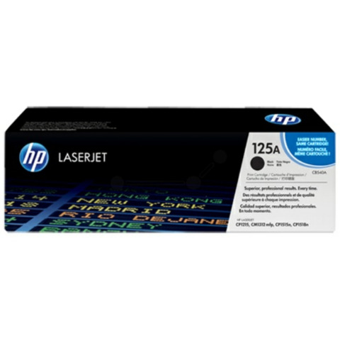 Toner 125A HP nero CB540A