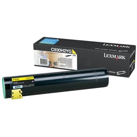 Toner alta resa Lexmark giallo C930H2YG