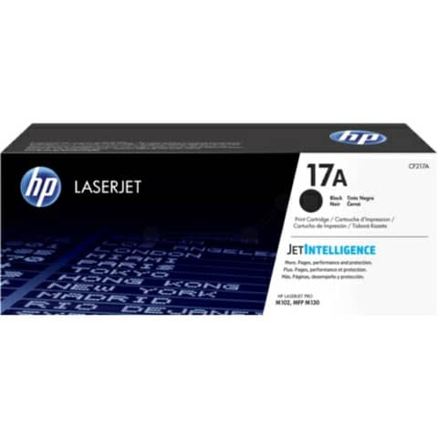 Toner 17A HP nero CF217A
