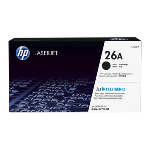 Toner 26A HP nero CF226A