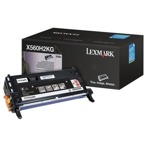 Toner alta resa Lexmark nero X560H2KG