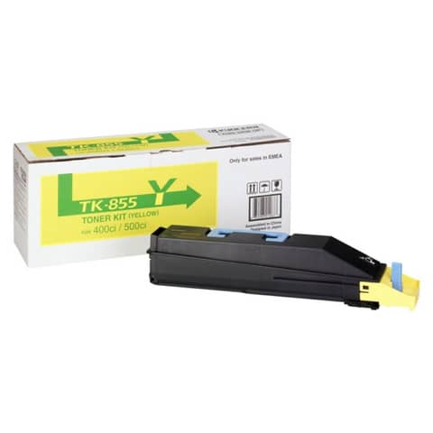 Toner TK-855Y Kyocera-Mita giallo 1T02H7AEU0