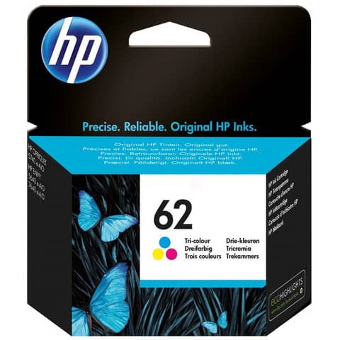 Cartuccia inkjet 62 HP 3 colori C2P06AE