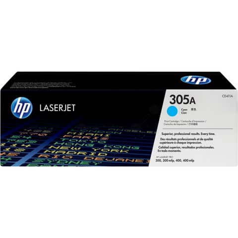 Toner 305A HP ciano CE411A