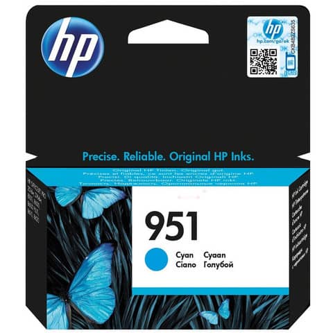 Cartuccia inkjet 951 HP ciano CN050AE