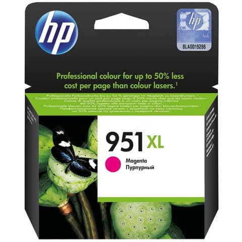 Cartuccia inkjet 951XL HP magenta CN047AE