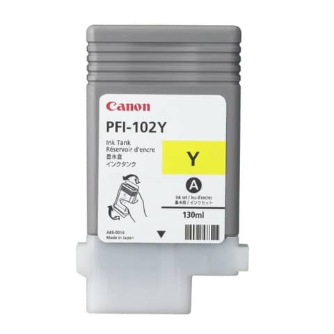 Serbatoio inchiostro PFI-102Y Canon giallo 0898B001AA