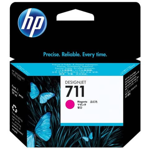 Cartuccia inkjet 711 HP magenta CZ131A