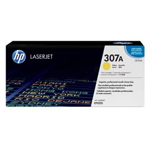 Toner 307A HP giallo CE742A