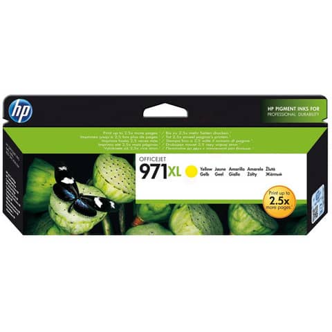 Cartuccia inkjet alta capacità 971XL HP giallo CN628AE