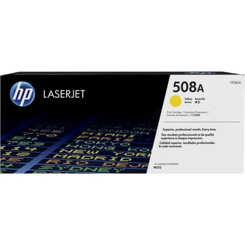 Toner 508A HP giallo CF362A