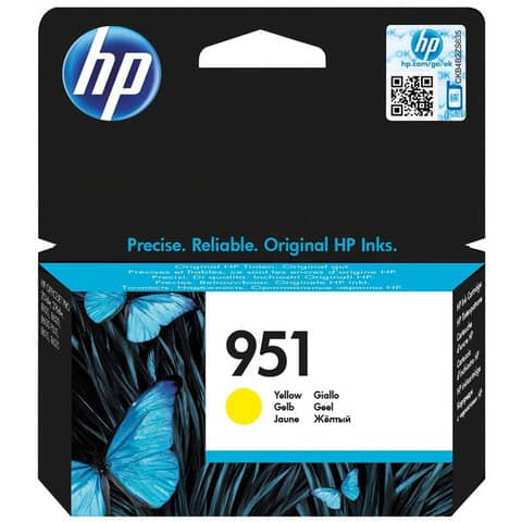 Cartuccia inkjet 951 HP giallo CN052AE