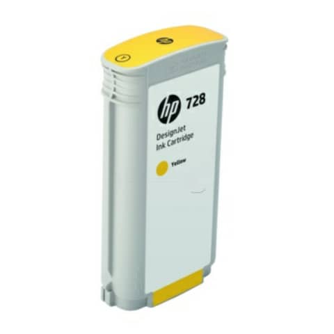 Cartuccia inkjet alta capacità 728 HP giallo F9J65A