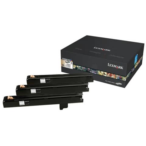 Fotoconduttore Lexmark ciano+magenta+giallo Conf. 3 - C930X73G