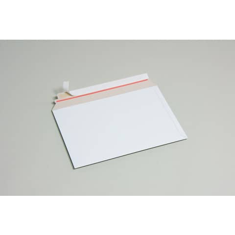 Buste in cartoncino teso bianco apertura lato lungo Cart Pack conf. 200 pz Bong formato A5+ - 543220