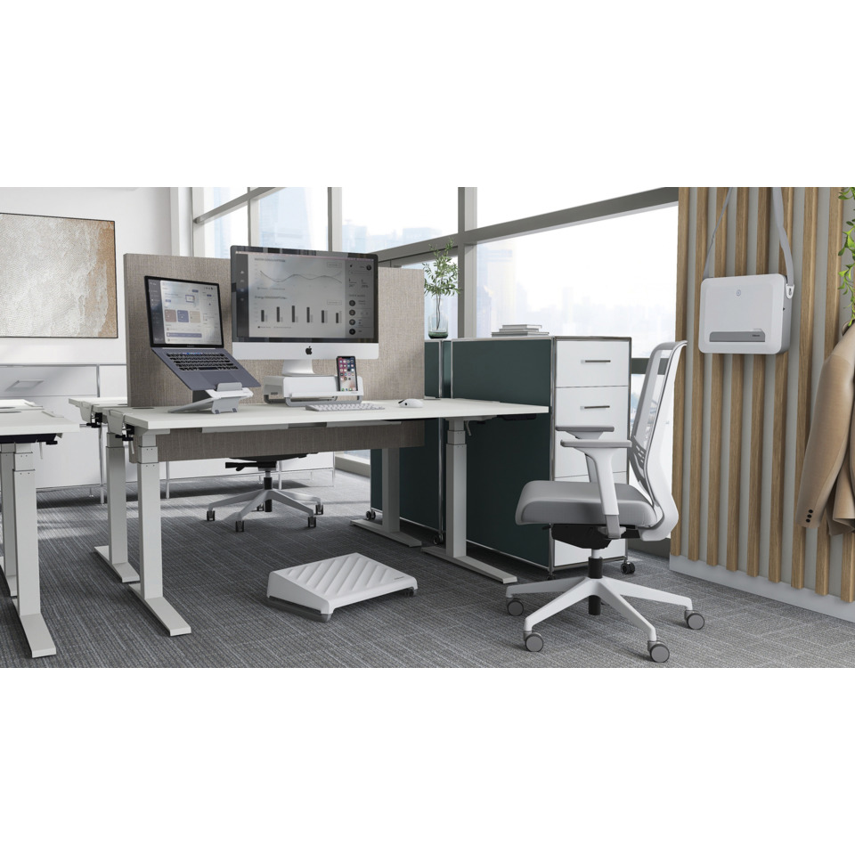 Supporto per monitor Fellowes Breyta™ 8,2x35,4x30,4 cm regolabile bianco 100016561 - Image 3