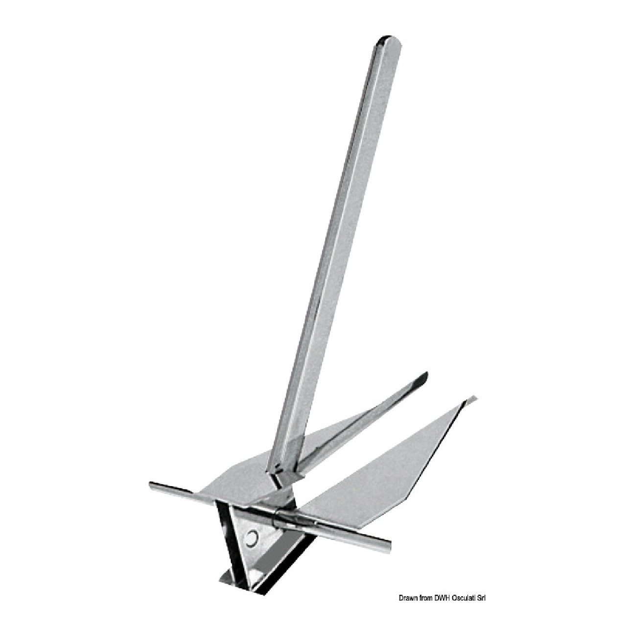 Osculati Ancora tipo Danforth inox 7 kg