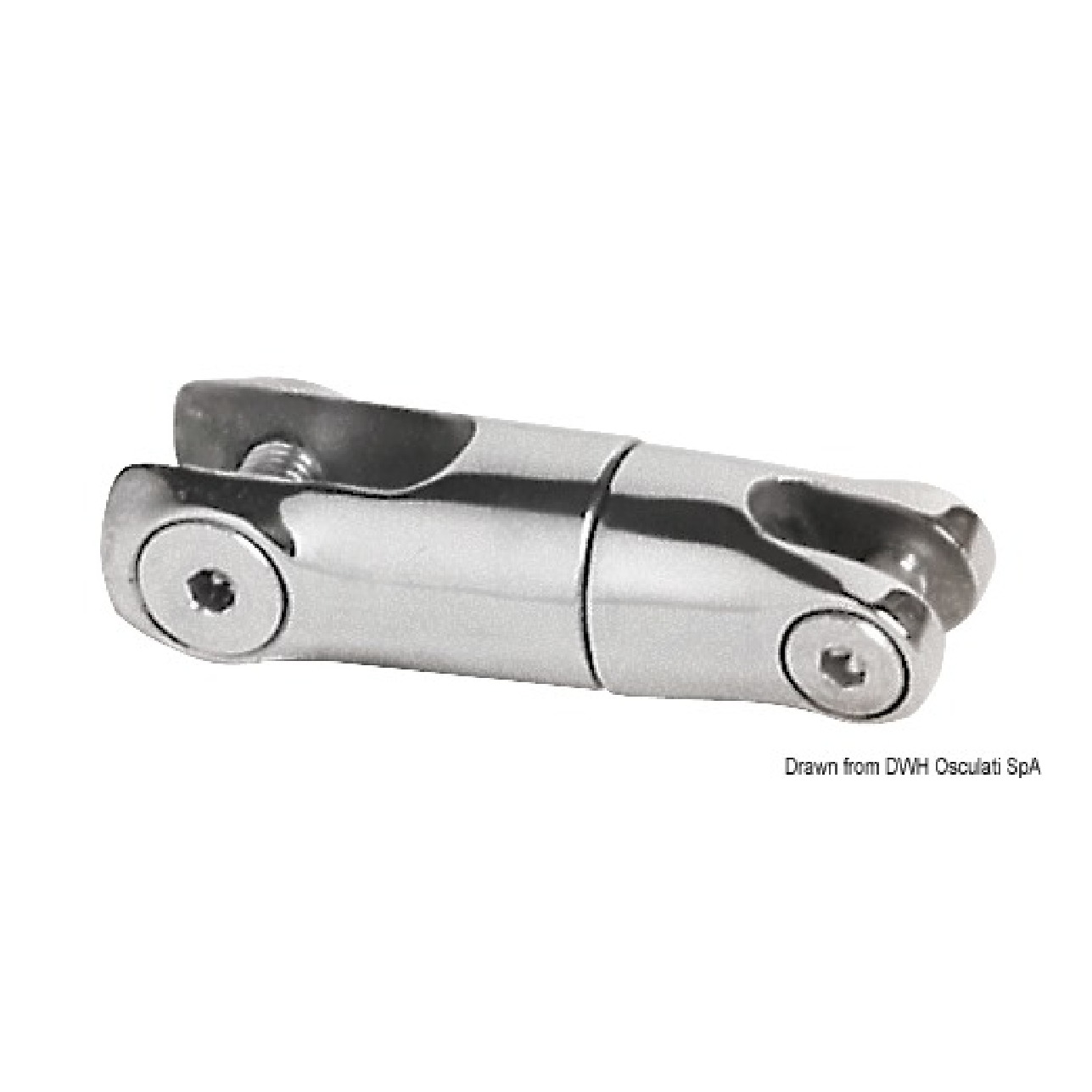 Osculati Attacco girevole inox 10 mm