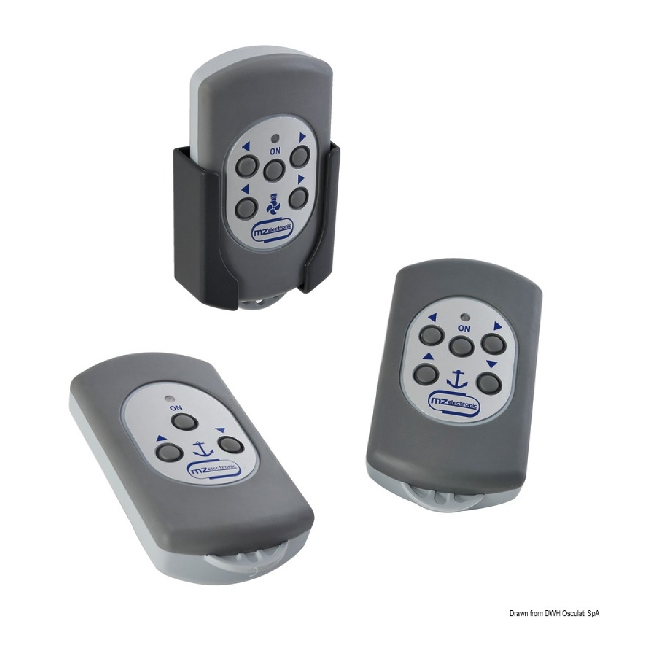 MZ Electronic Kit radiocomando salpa ancore a 3 tasti
