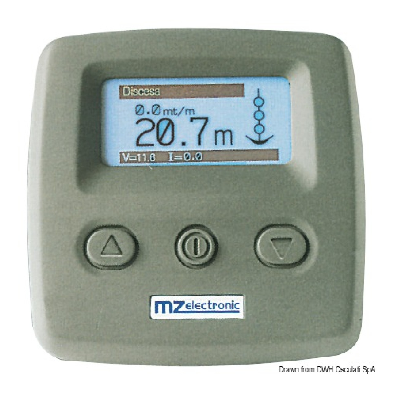 MZ Electronic Pulsantiera con contametri universale a cavo