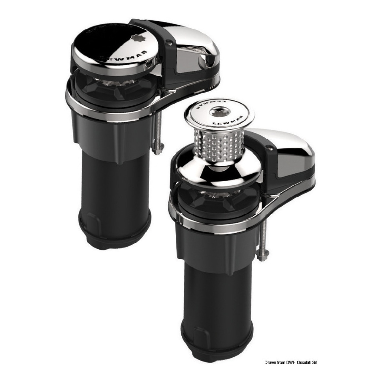 Lewmar Kit verricello VX1L 12V 800W 6/7mm senza campana
