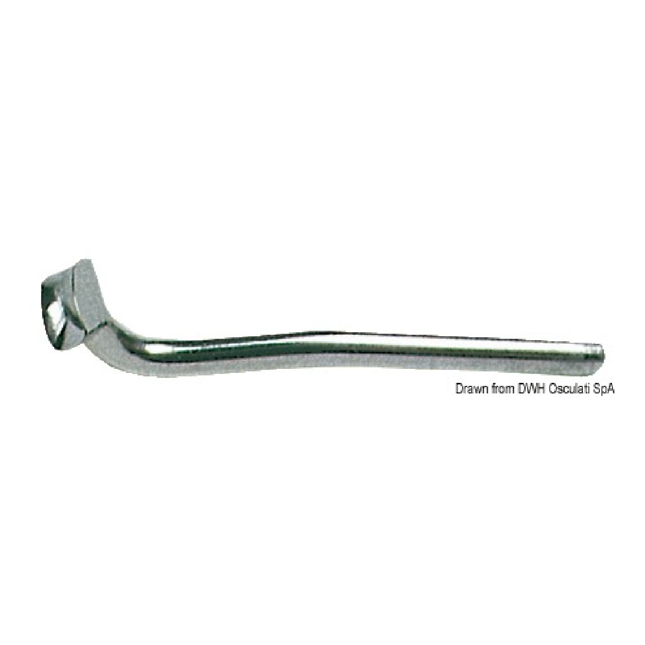 Blue wave Terminale inox T2 diametro 6 mm