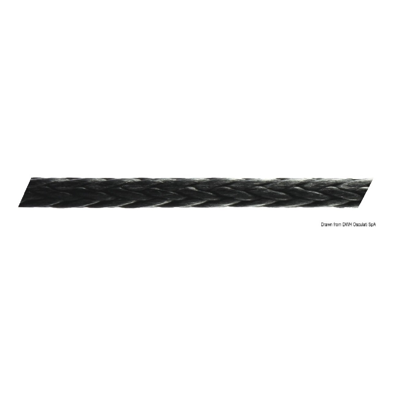 Marlow Scalzato Excel D12 DSK78 nero 4 mm - 1 Metro