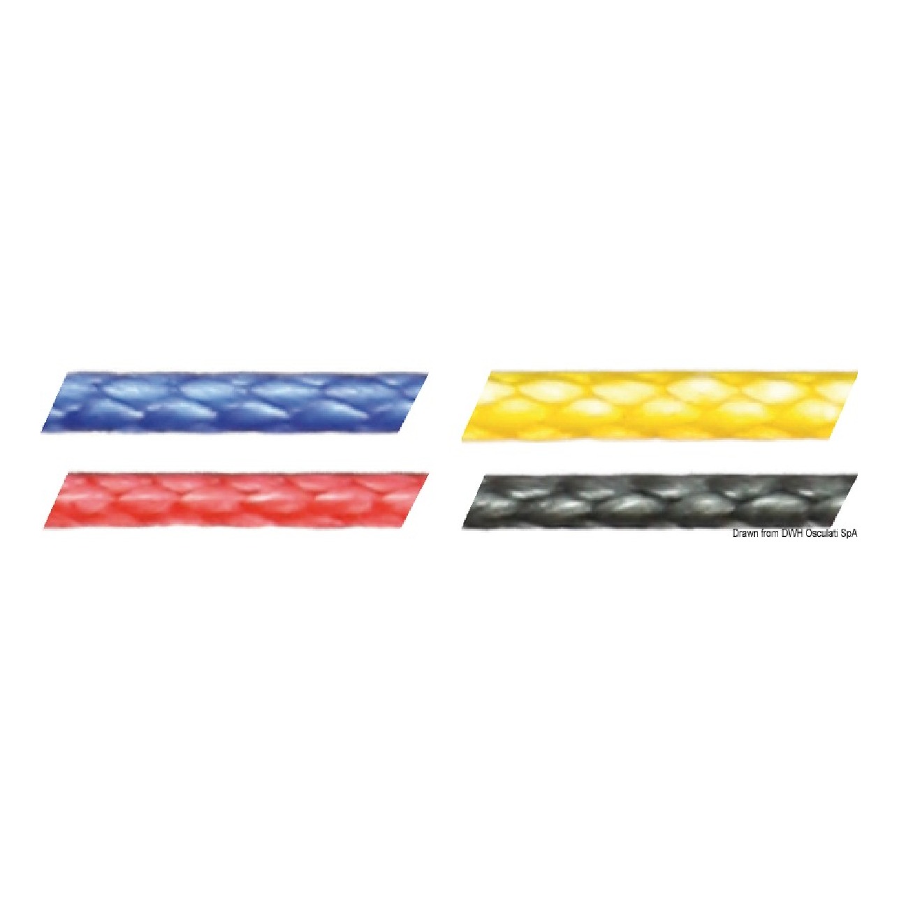 Marlow Treccia Kiteline Race 1,5 mm rossa - 1 Bobina da 100 metri