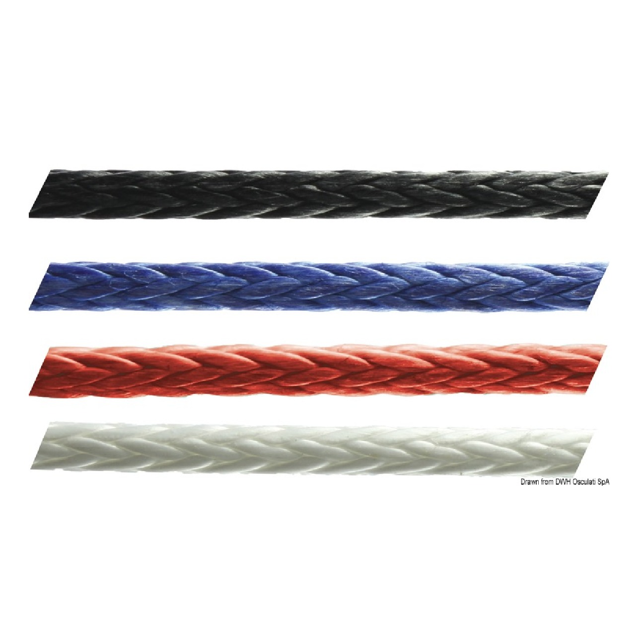 Marlow Treccia Excel D12 5 mm blu - 1 Bobina da 200 metri