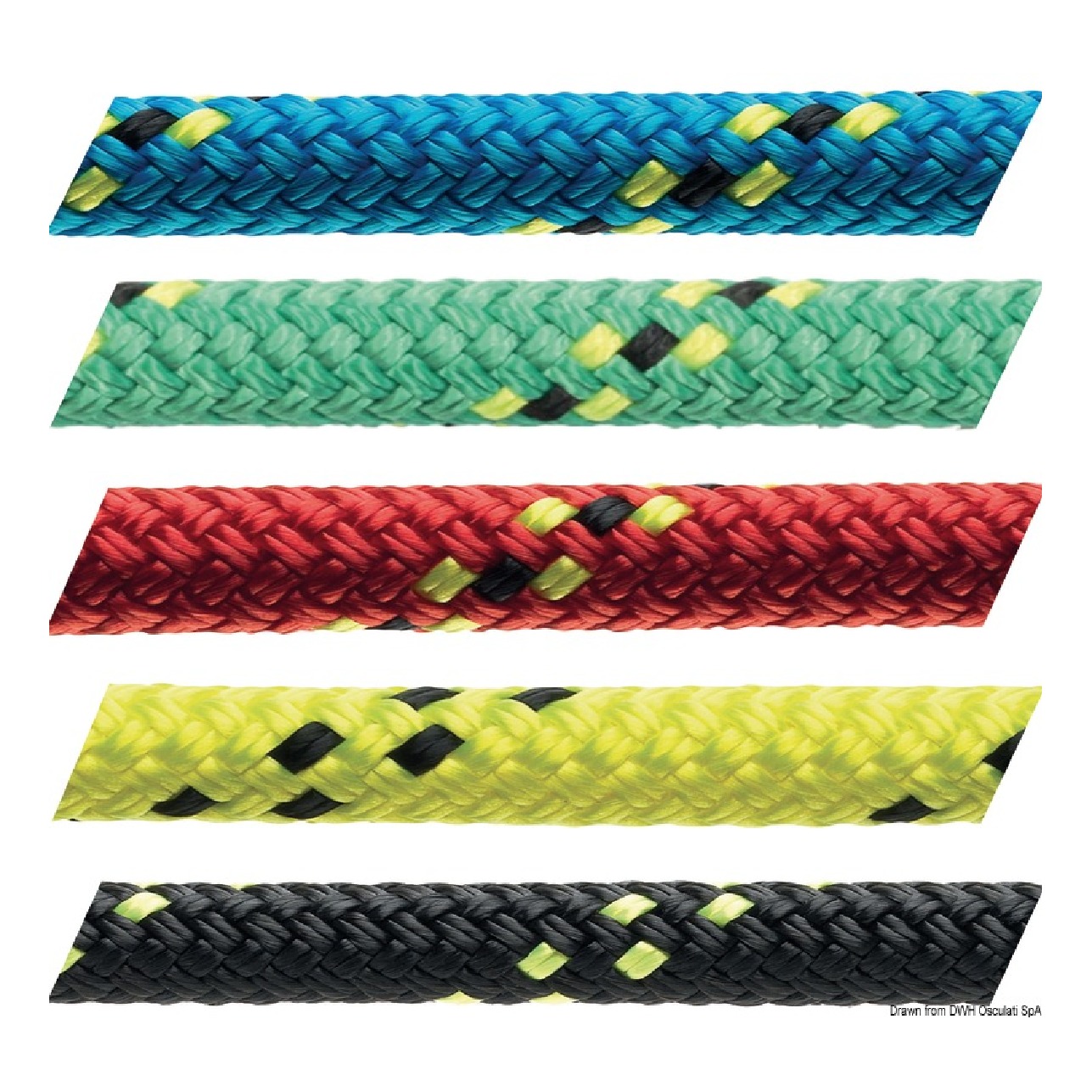Marlow Treccia D2 Racing 10 mm blu - 1 Bobina da 100 metri