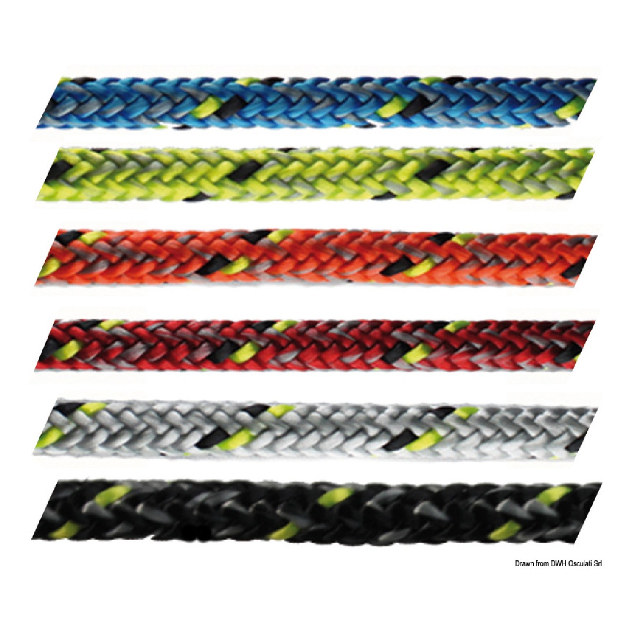 Marlow Excel Racing 6 mm lime - 1 Bobina da 100 metri