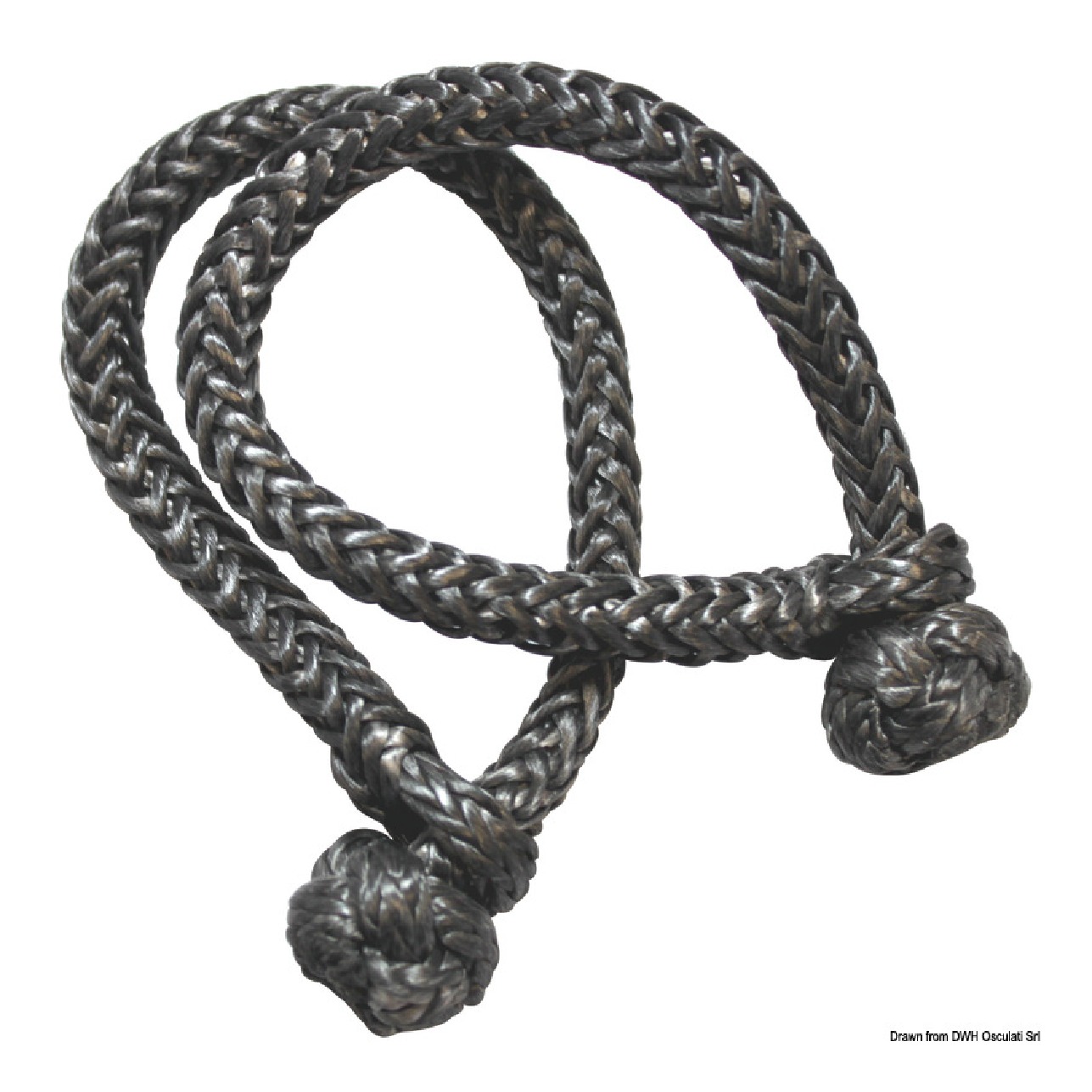 Marlow Grillo in Dyneema nero - 9mm - 1 confezione da 1 pezzi