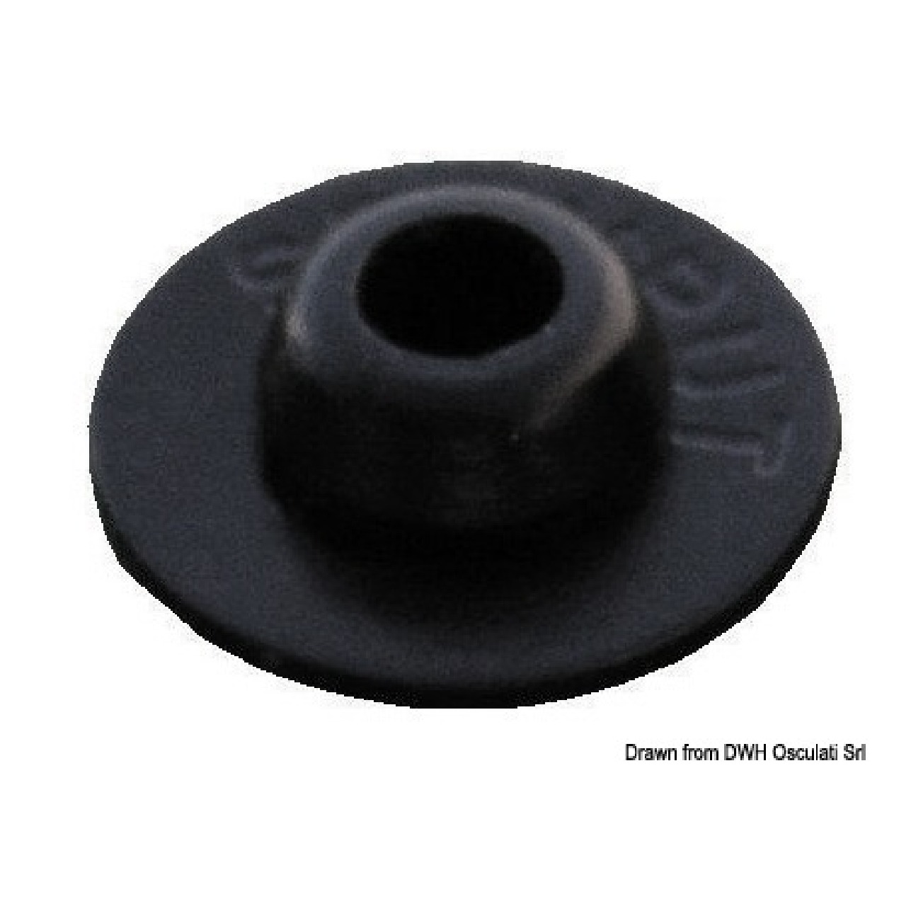 Stayput Contropiastra in plastica Stayput Press Nero 2 - 1 confezione da 1000 pezzi