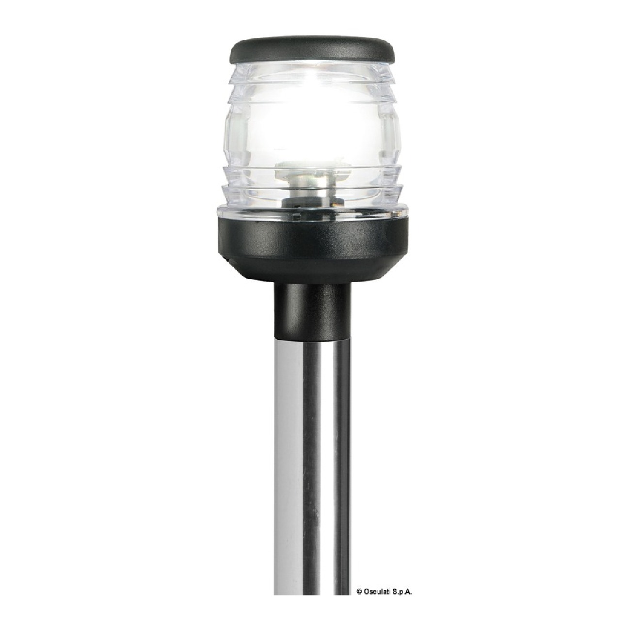 Osculati Asta 360 led abbattibile nero