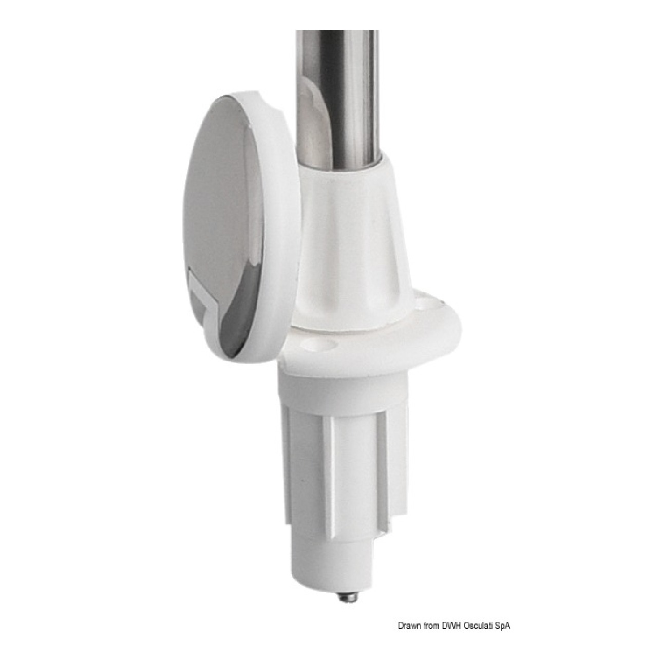 Osculati Asta fanale amovibile 100 cm inox