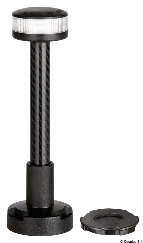 Osculati Asta luce bianca 360 gradi wireless 100 cm plastica