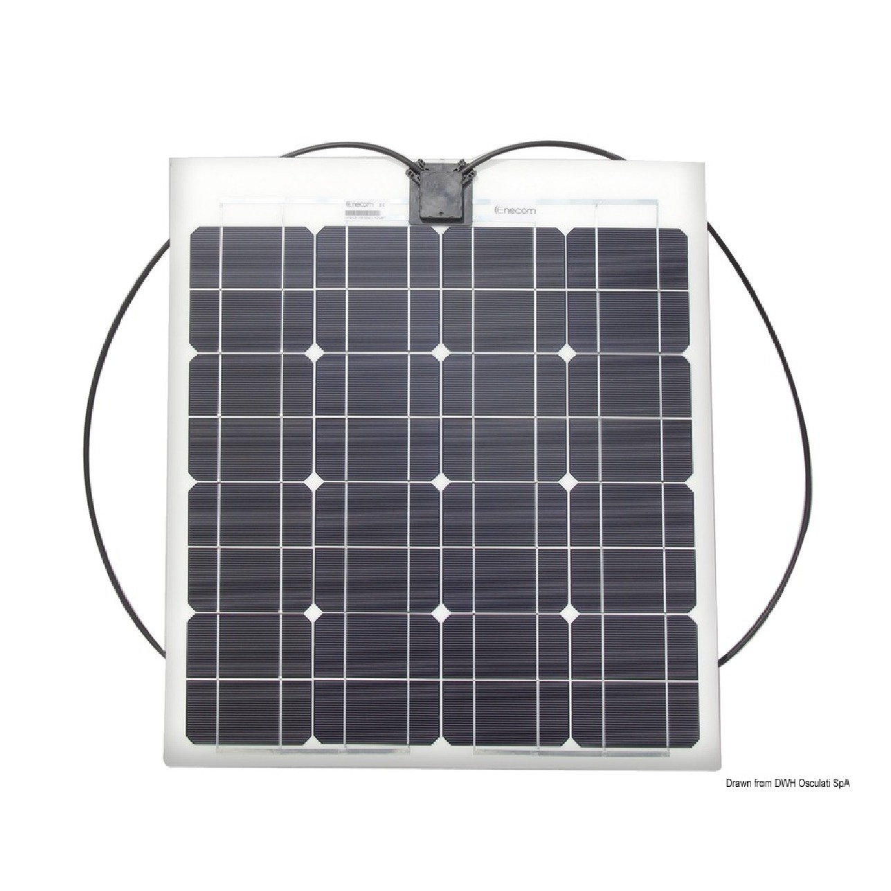 Enecom Pannello solare 40 Wp 604 x 536 mm
