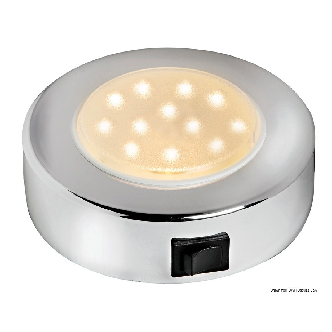 Batsystem Plafoniera Sun 10 LED cromato