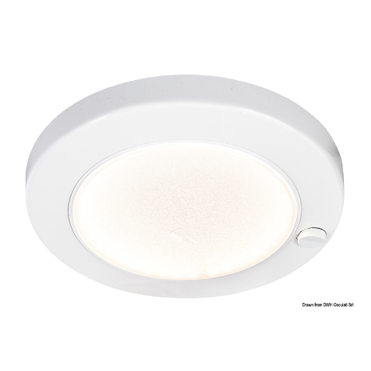 Batsystem Plafoniera ABS Saturn LED bianco a filo
