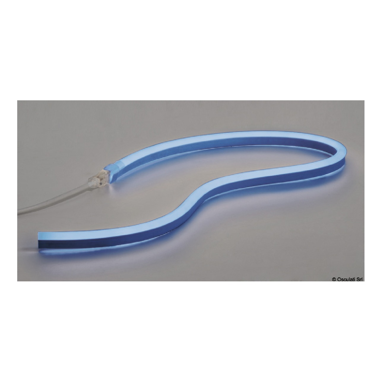 Osculati Barra luminosa led flessibile NeonLight 12V blu