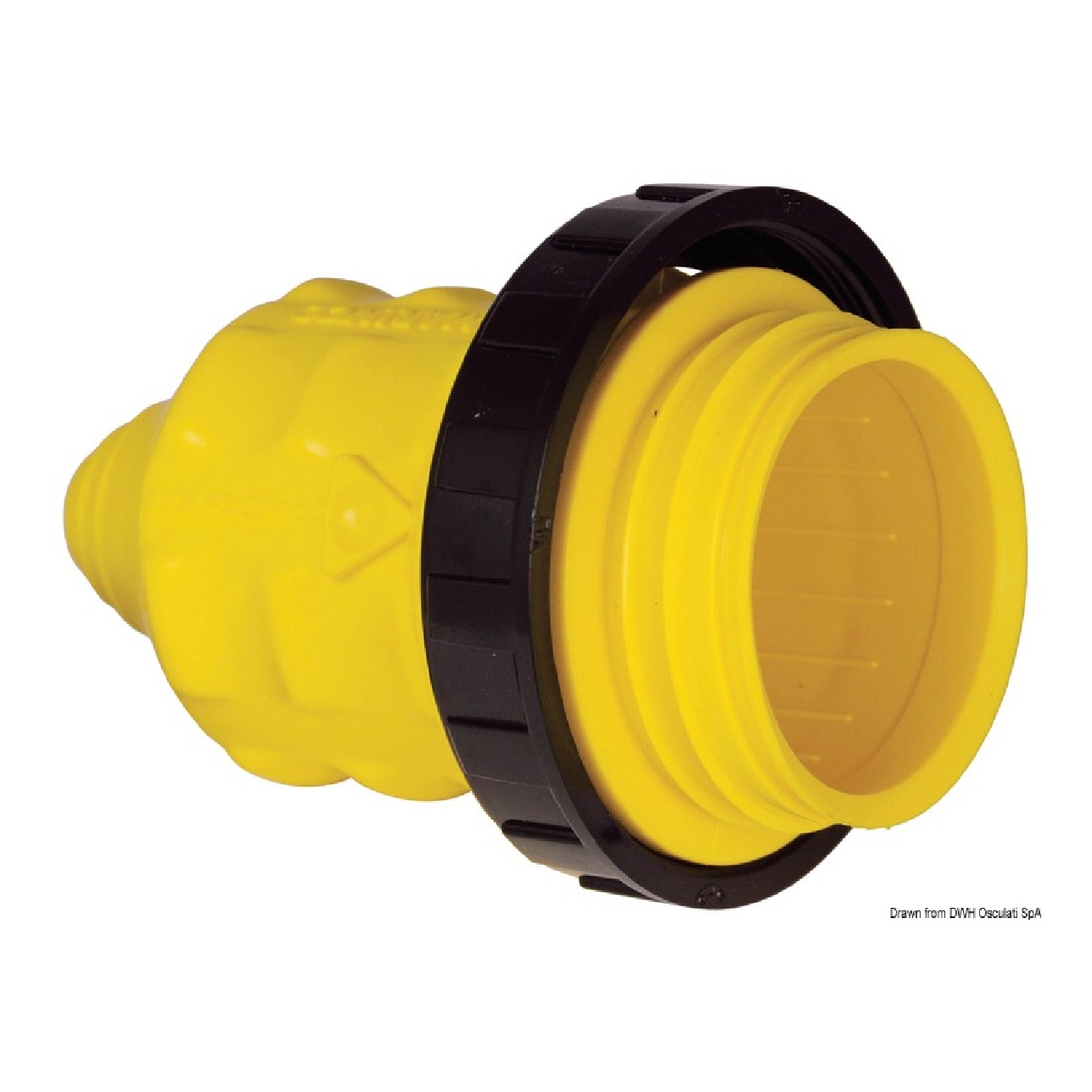 Marinco Cappuccio giallo per spina 30 A