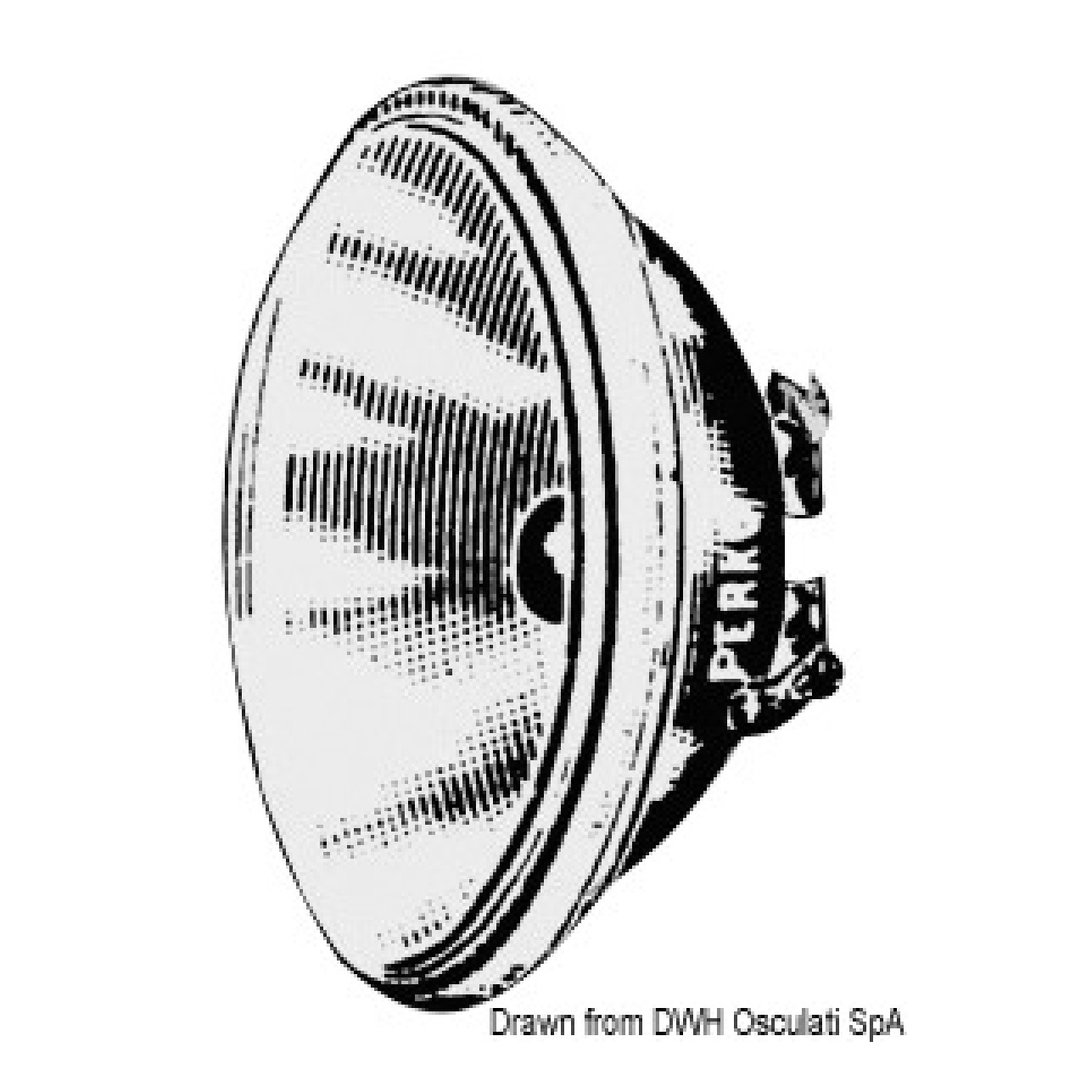 Osculati Bulbo stagno 24 V 50 W 110 mm