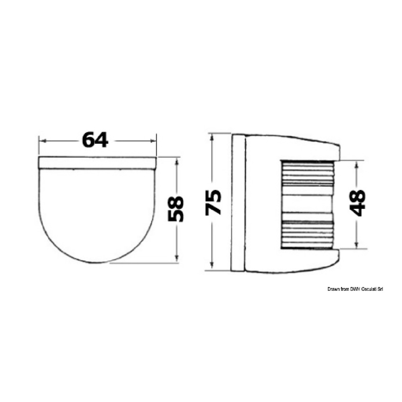 Osculati 2 Lampadine LED a siluro 39 mm 3000 K 14.301.22 - 1 confezione da 1 pezzi