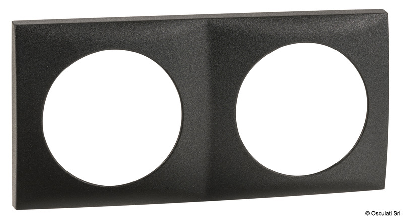 Berker Cornice doppia nero antracite