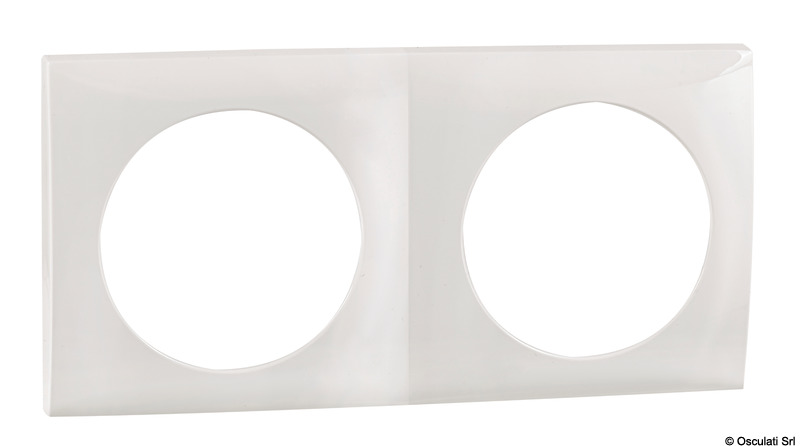 Berker Cornice doppia bianca