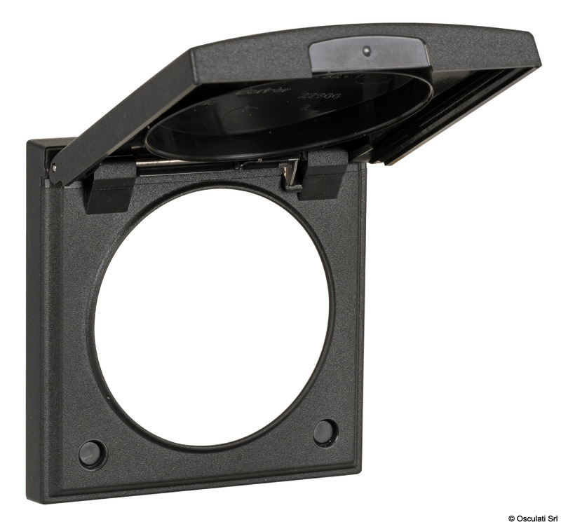 Berker Cornice con coperchio nero antracite