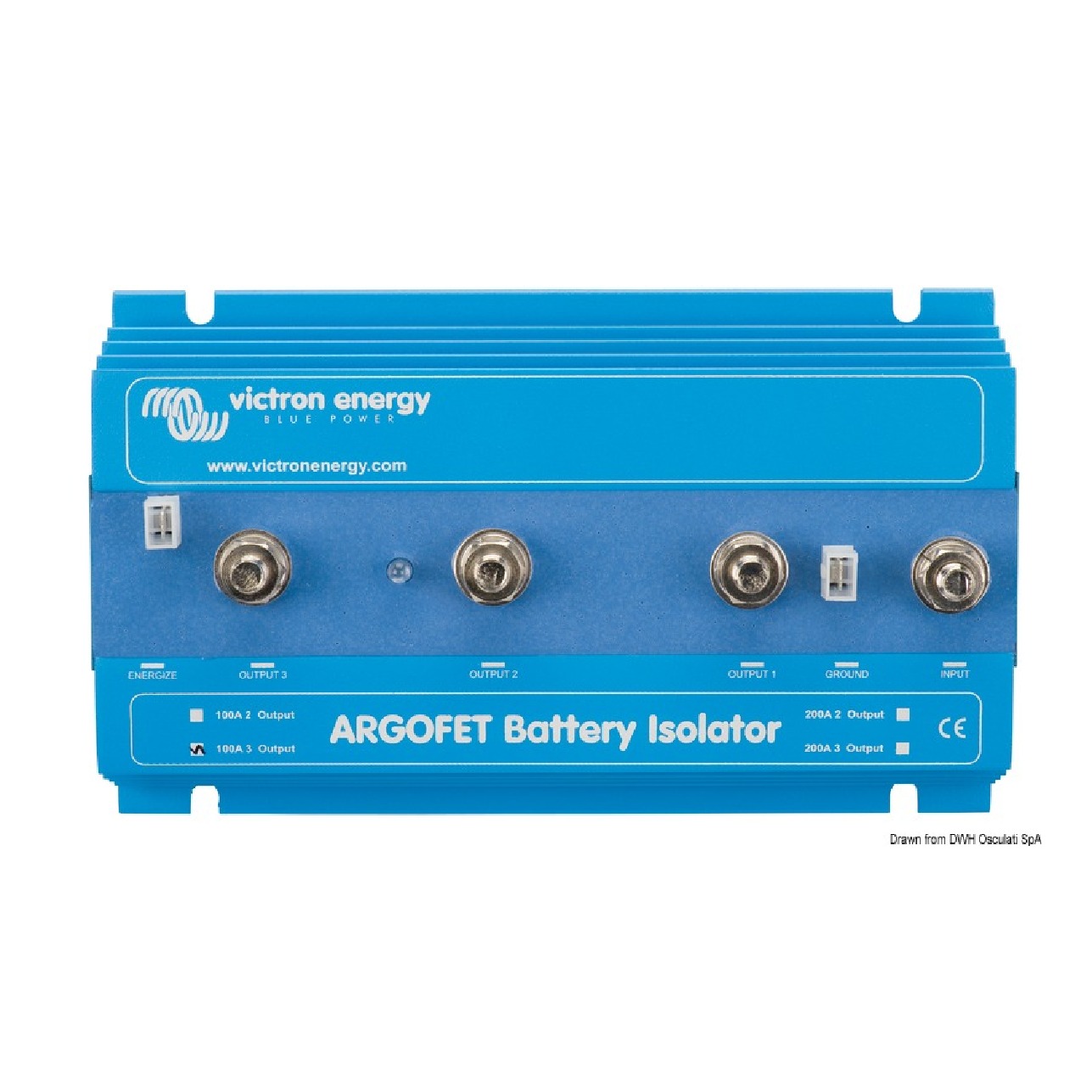 Victron Energy Ripartitore di carica Argofet 2 x 100 A