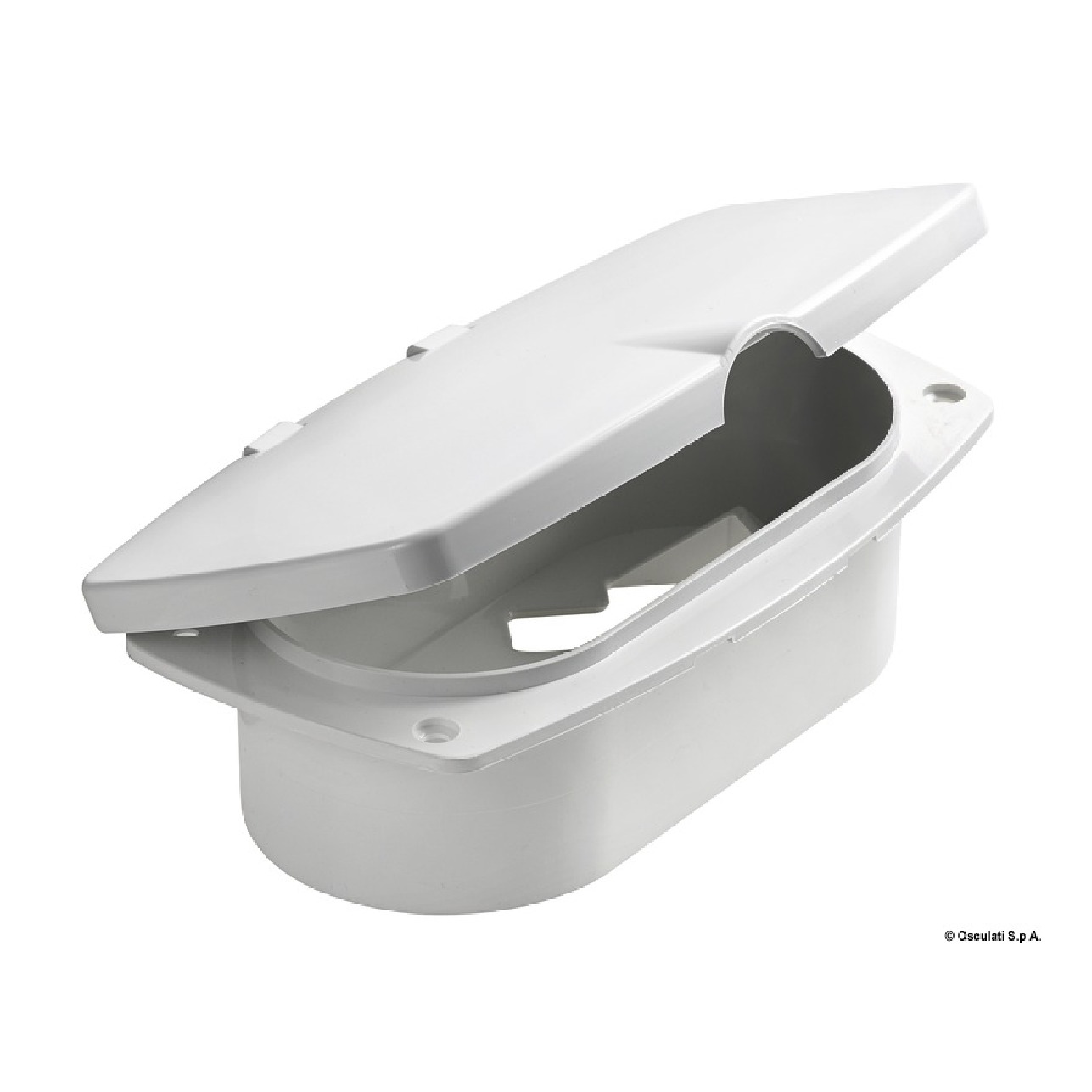 Osculati Box e coperchio New Edge XL foro trasversale