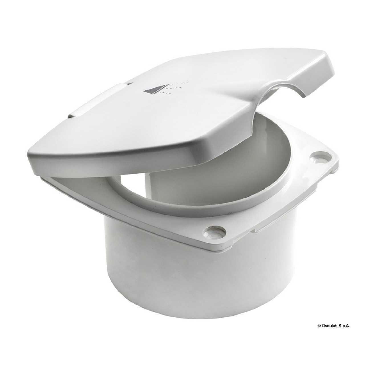 Osculati Box e coperchio New Edge foro trasversale
